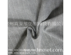 涤棉方格布涂料染色 点击查看大图