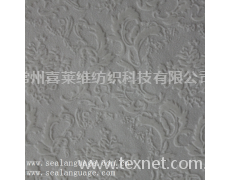 16*16+70D/110*38全棉弹力纱卡植绒印花 点击查看大图