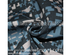 全棉格平印花布 点击查看大图