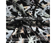 棉滌彈力燙金 點擊查看大圖