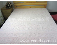 法蘭絨素色剪花毛毯 點擊查看大圖