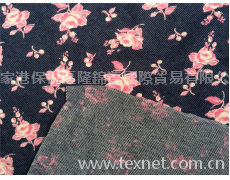 印花牛仔汗布 點擊查看大圖