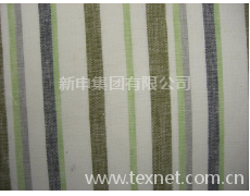 麻棉色织条子 面料  点击查看大图