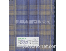 純亞麻高支色織面料 點擊查看大圖