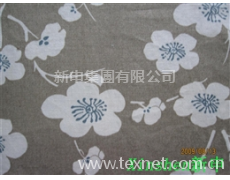 亞麻印花沙發布料 點擊查看大圖