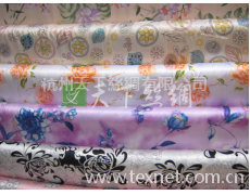 素縐緞印花 點擊查看大圖