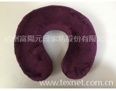 法蘭絨絎縫頸枕 點擊查看大圖