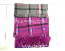 色織圍巾 點擊查看大圖
