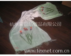 竹節紗噴繪長巾 點擊查看大圖