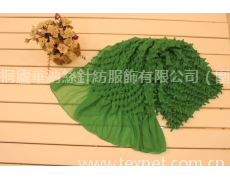圍巾壓皺 點擊查看大圖