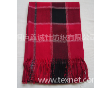 2012最新款大方格银丝围巾 点击查看大图