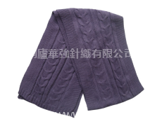八字針織圍巾 點擊查看大圖