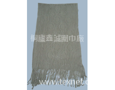 2012年新款針織提花圍巾 點擊查看大圖