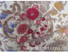 割絨提花布 點擊查看大圖
