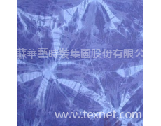扎染牛仔面料 點擊查看大圖