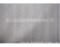 全棉染色條子提花布 點擊查看大圖