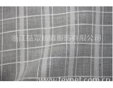 全棉染色格子提花布 點擊查看大圖