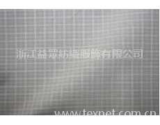 滌棉色織格子提花布 點擊查看大圖