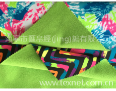 戶外面料 高彈提花復(fù)合搖粒絨（中透） 點(diǎn)擊查看大圖
