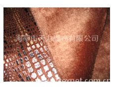 燙金麂皮絨復合毛絨 點擊查看大圖