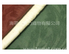 剪花短毛絨復合針織布 點擊查看大圖