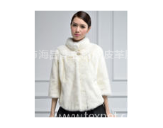 2014新款進(jìn)口新成貂帶浪圍貂皮皮草女裝 點(diǎn)擊查看大圖