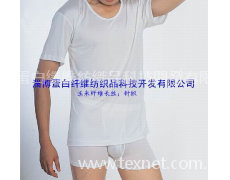 100%玉米纖維長絲*男式針織內衣套裝 點擊查看大圖