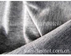 全棉麻灰珠地網眼布 點擊查看大圖