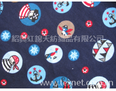 全棉白底印花布 點擊查看大圖