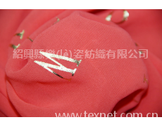 復(fù)合絲雪紡燙金 點(diǎn)擊查看大圖