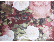 涤麻印花汗布 点击查看大图