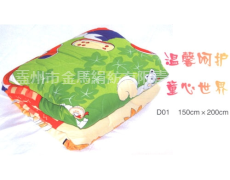 卡通蠶絲被 點擊查看大圖