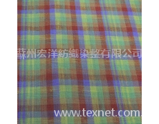純亞麻色織布 點擊查看大圖