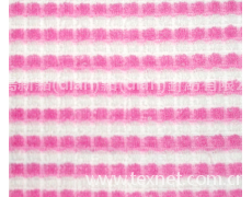 彈力彩條方格毛巾布 點(diǎn)擊查看大圖